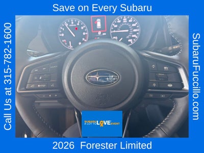 2026 Subaru FORESTER Limited