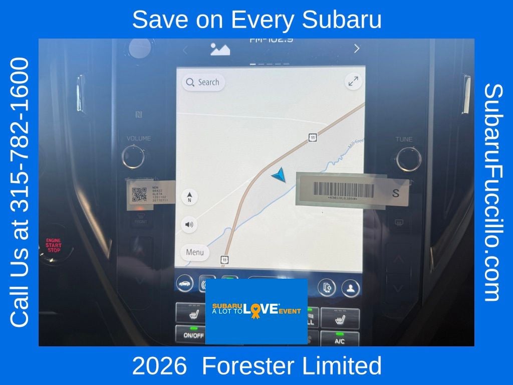 2026 Subaru FORESTER Limited