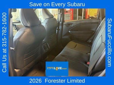 2026 Subaru FORESTER Limited