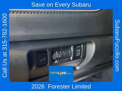 2026 Subaru FORESTER Limited