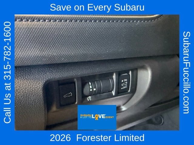 2026 Subaru FORESTER Limited