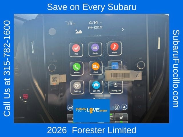 2026 Subaru FORESTER Limited