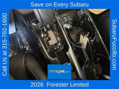 2026 Subaru FORESTER Limited