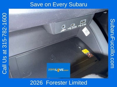 2026 Subaru FORESTER Limited