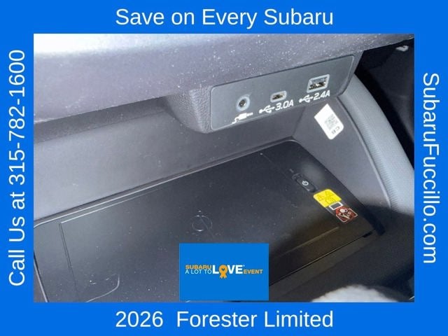 2026 Subaru FORESTER Limited