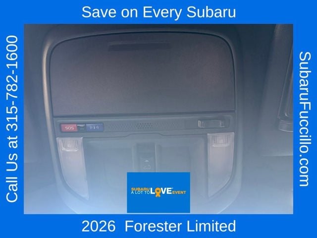 2026 Subaru FORESTER Limited