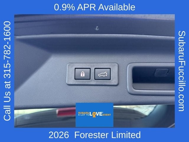 2026 Subaru FORESTER Limited