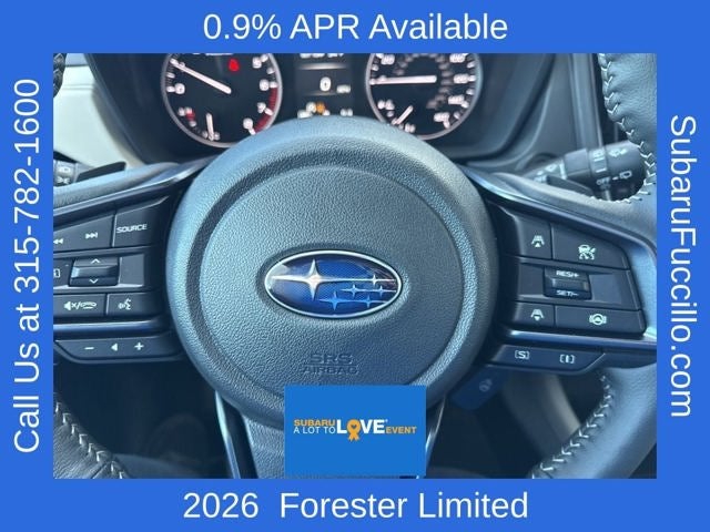 2026 Subaru FORESTER Limited