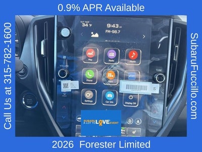 2026 Subaru FORESTER Limited