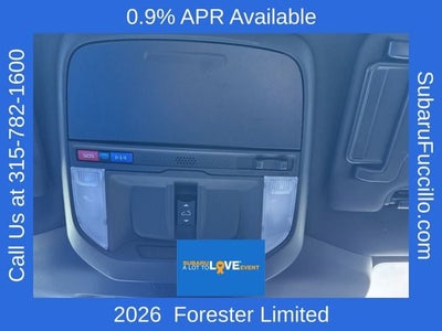2026 Subaru FORESTER Limited