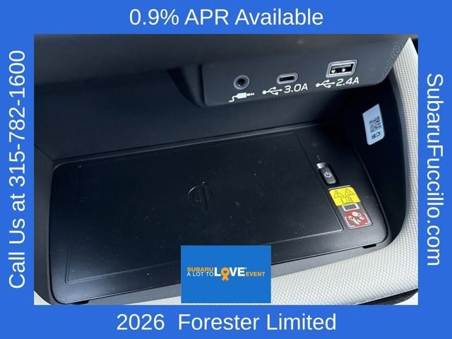 2026 Subaru FORESTER Limited