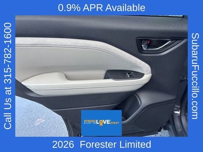 2026 Subaru FORESTER Limited