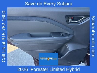2026 Subaru FORESTER Limited Hybrid
