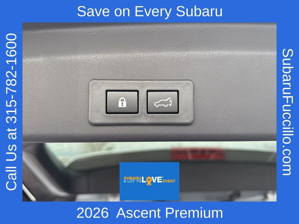 2026 Subaru ASCENT Premium 7-Passenger