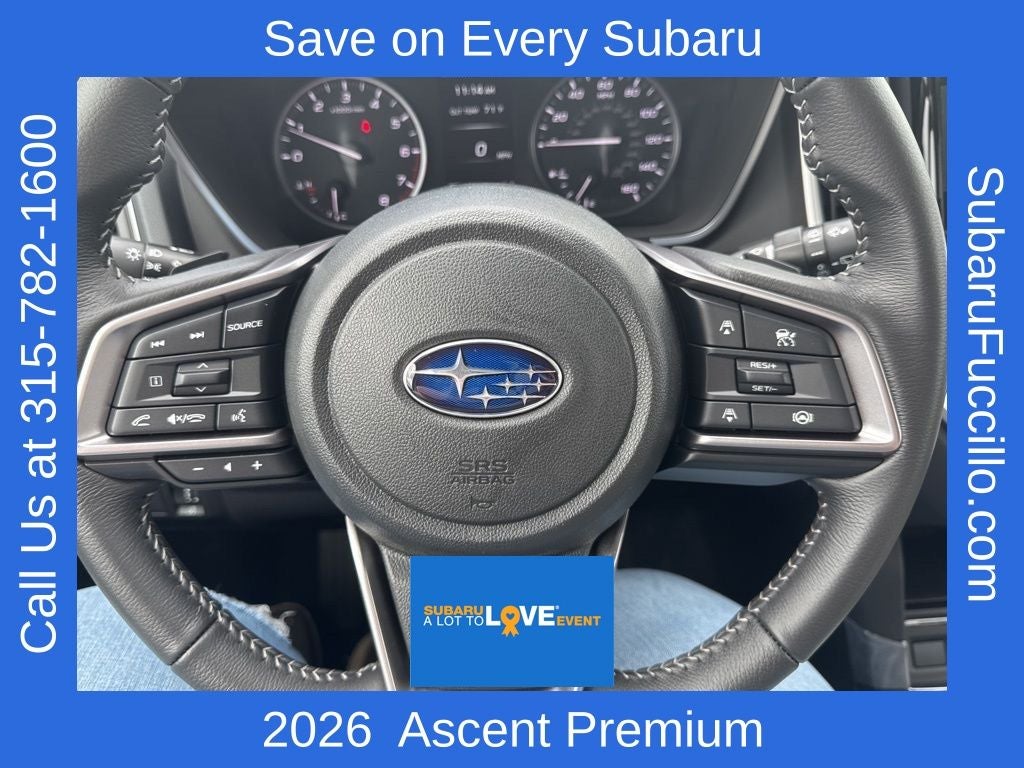2026 Subaru ASCENT Premium 7-Passenger