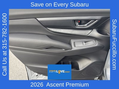 2026 Subaru ASCENT Premium 7-Passenger