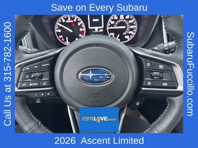 2026 Subaru ASCENT Limited 8-Passenger