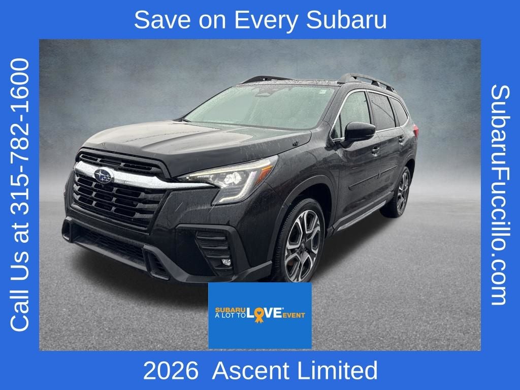 2026 Subaru ASCENT Limited 8-Passenger