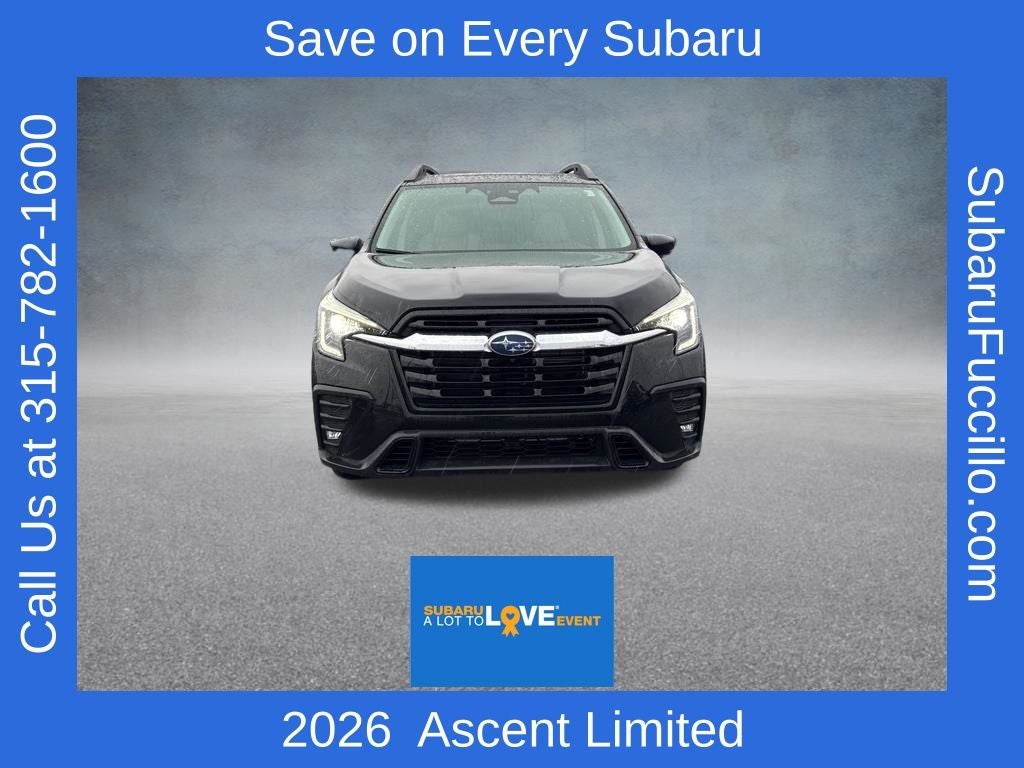 2026 Subaru ASCENT Limited 8-Passenger