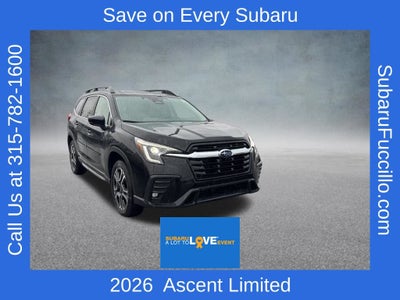 2026 Subaru ASCENT Limited 8-Passenger