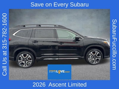 2026 Subaru ASCENT Limited 8-Passenger