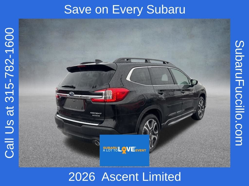 2026 Subaru ASCENT Limited 8-Passenger