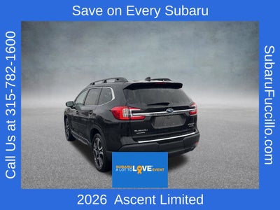2026 Subaru ASCENT Limited 8-Passenger