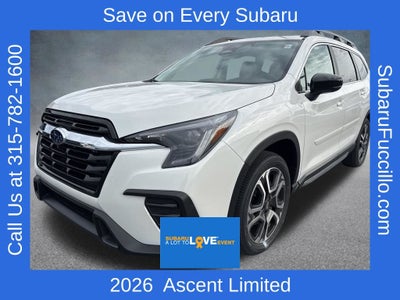 2026 Subaru ASCENT Limited 8-Passenger