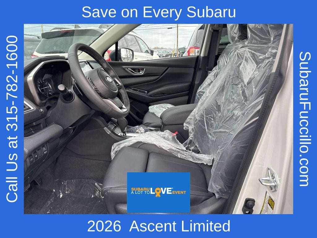 2026 Subaru ASCENT Limited 8-Passenger