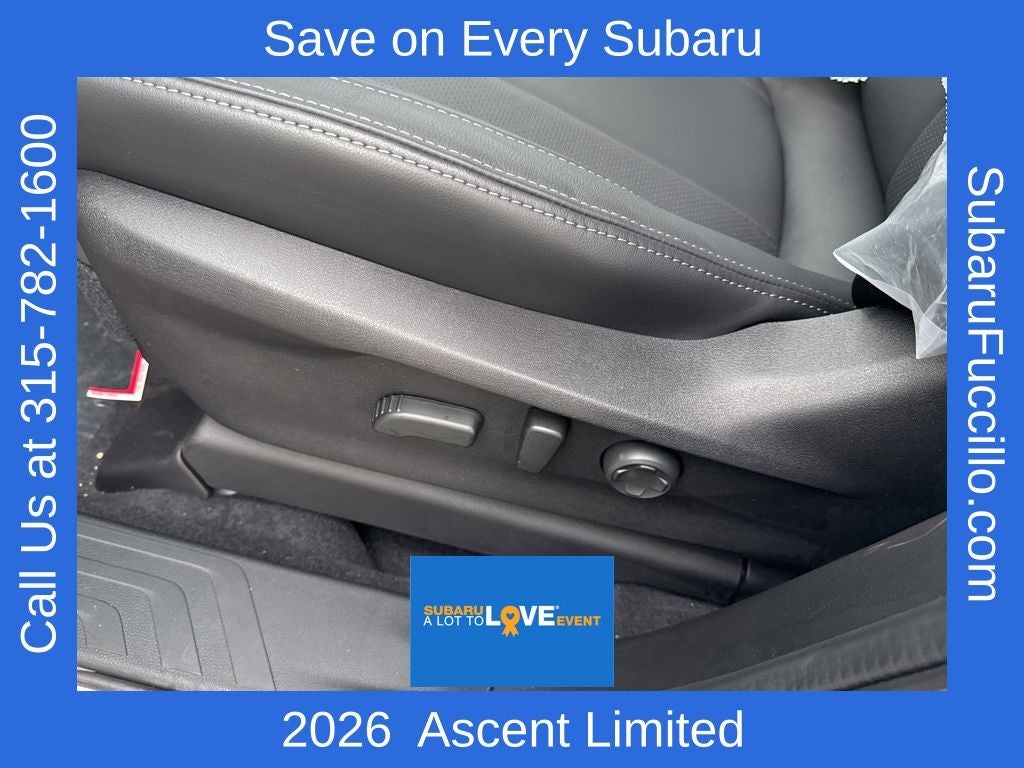 2026 Subaru ASCENT Limited 8-Passenger