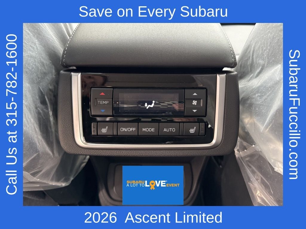 2026 Subaru ASCENT Limited 8-Passenger