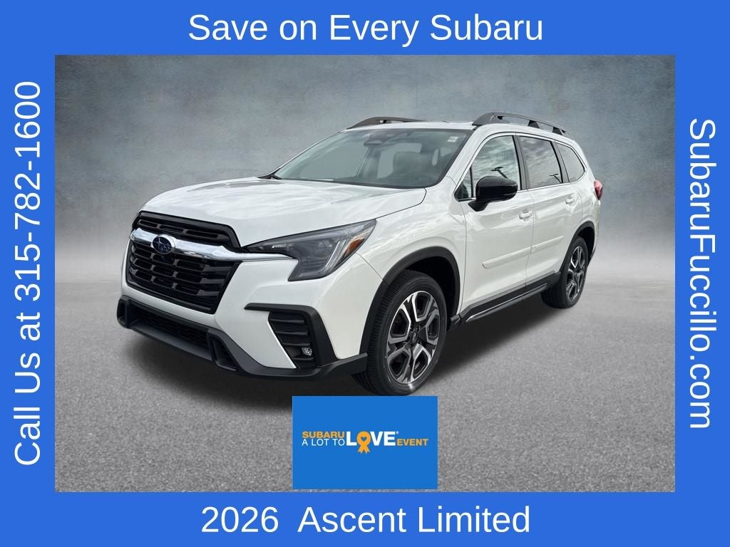 2026 Subaru ASCENT Limited 8-Passenger