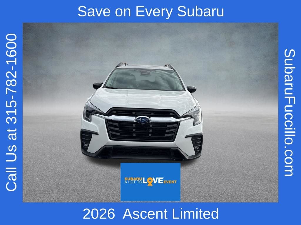 2026 Subaru ASCENT Limited 8-Passenger