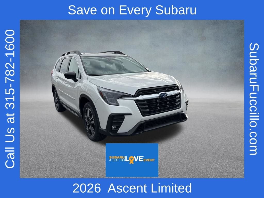 2026 Subaru ASCENT Limited 8-Passenger