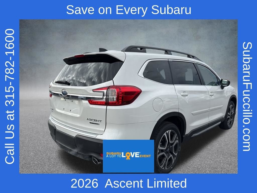 2026 Subaru ASCENT Limited 8-Passenger