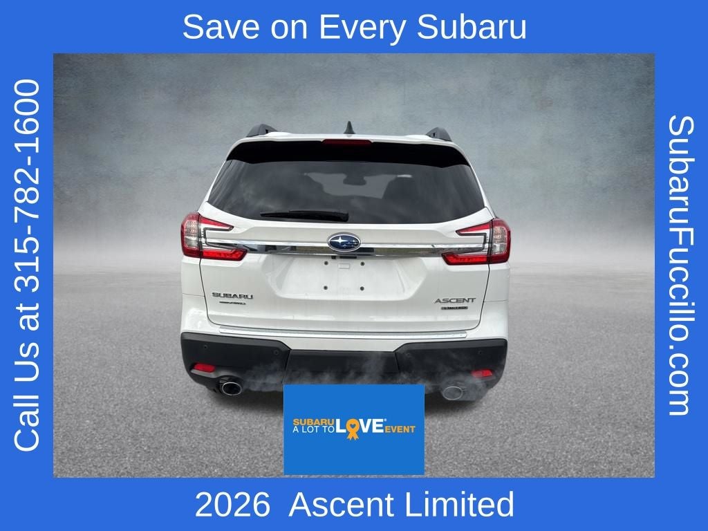 2026 Subaru ASCENT Limited 8-Passenger