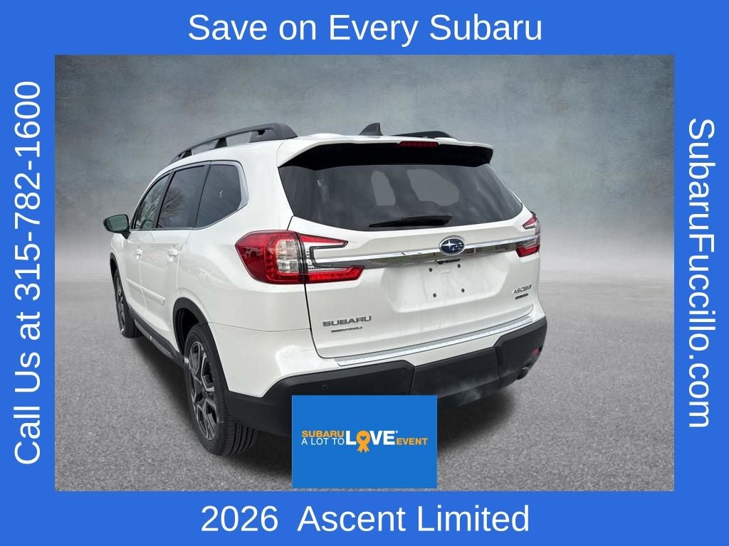 2026 Subaru ASCENT Limited 8-Passenger