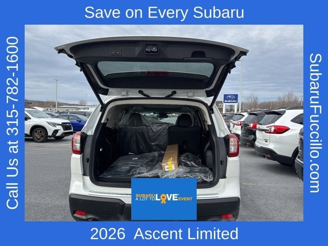 2026 Subaru ASCENT Limited 8-Passenger