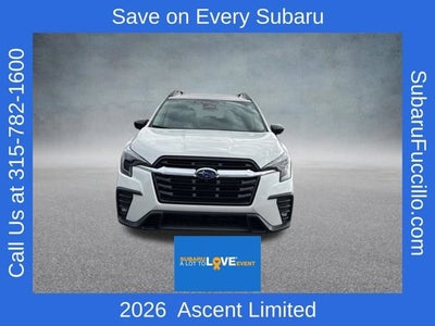 2026 Subaru ASCENT Limited 8-Passenger