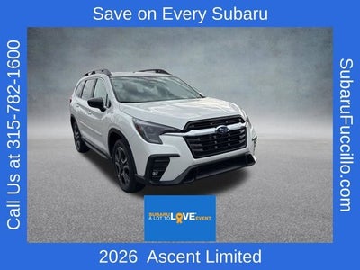 2026 Subaru ASCENT Limited 8-Passenger