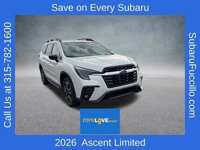 2026 Subaru ASCENT Limited 8-Passenger