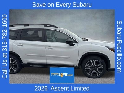 2026 Subaru ASCENT Limited 8-Passenger