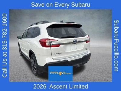 2026 Subaru ASCENT Limited 8-Passenger