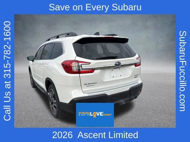 2026 Subaru ASCENT Limited 8-Passenger