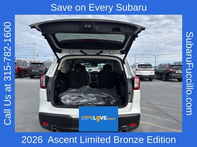 2026 Subaru ASCENT Limited Bronze Edition 7-Passenger