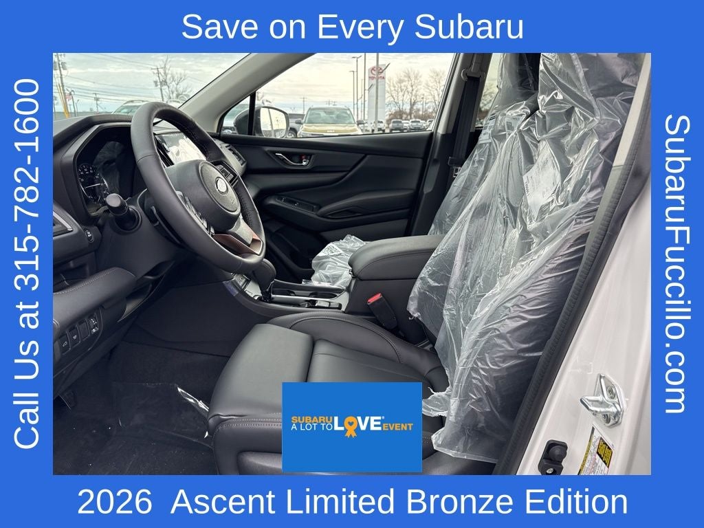 2026 Subaru ASCENT Limited Bronze Edition 7-Passenger