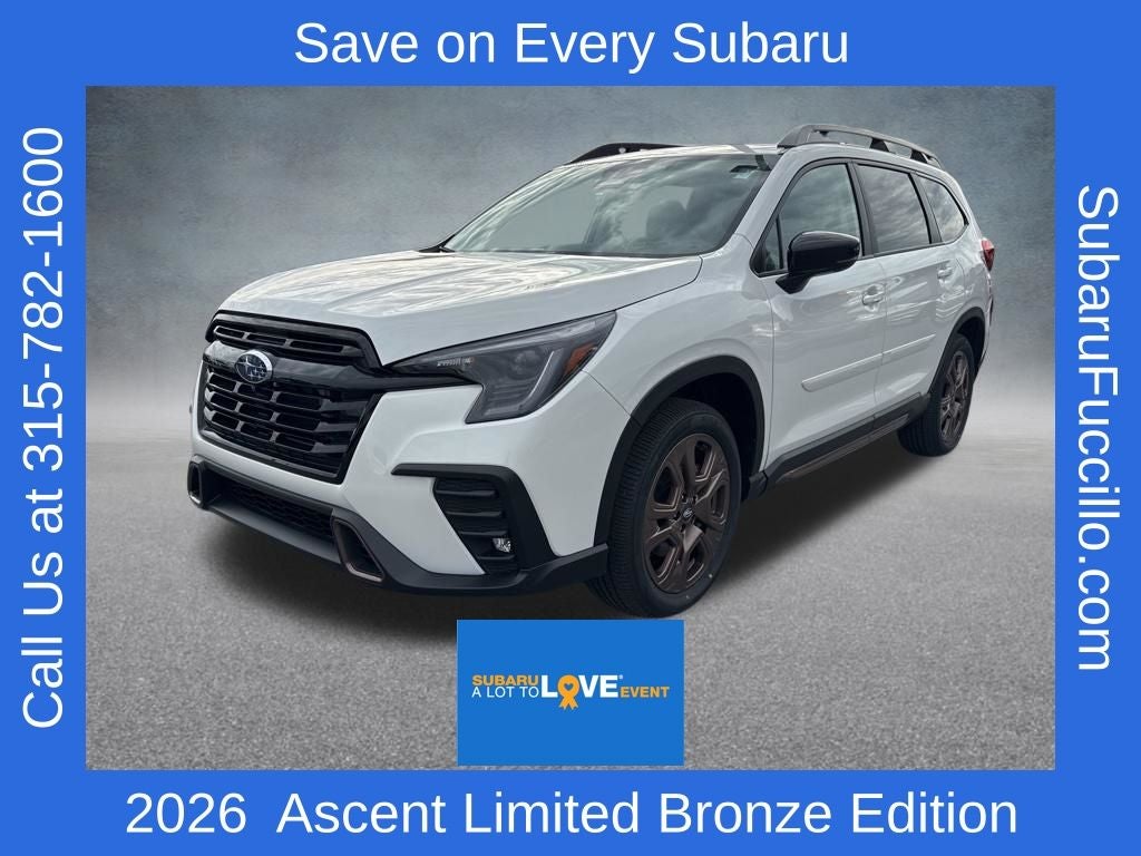 2026 Subaru ASCENT Limited Bronze Edition 7-Passenger