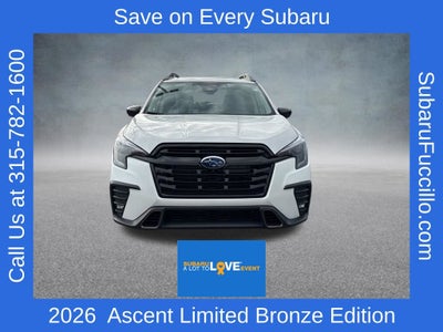 2026 Subaru ASCENT Limited Bronze Edition 7-Passenger