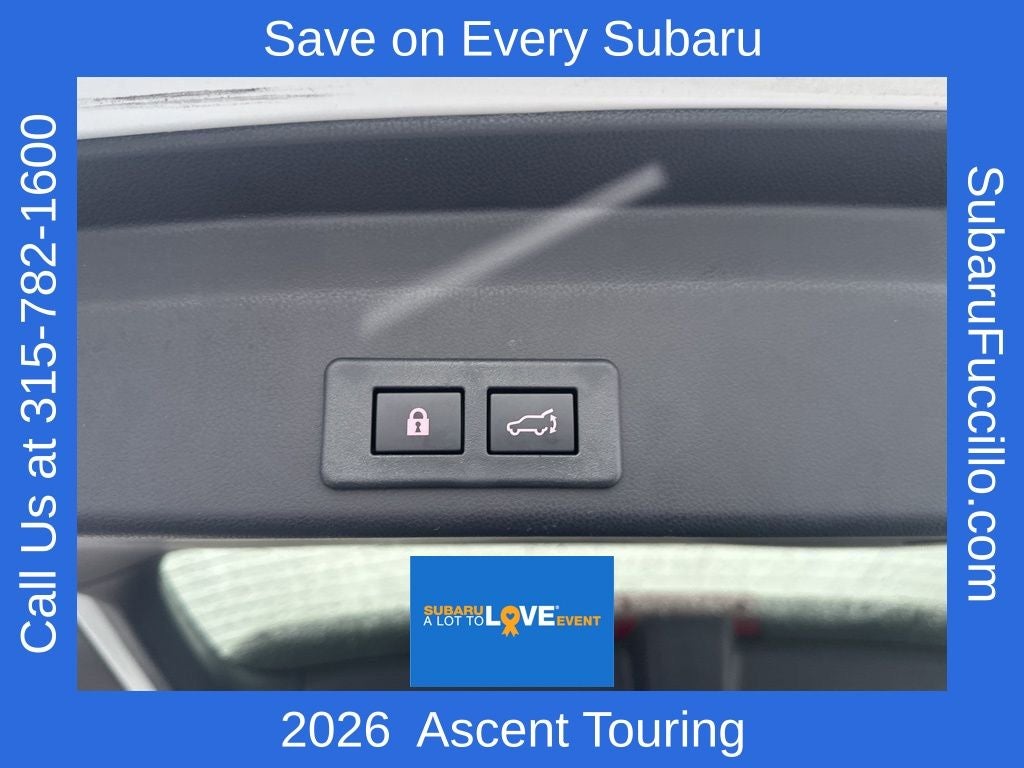 2026 Subaru ASCENT Touring 7-Passenger