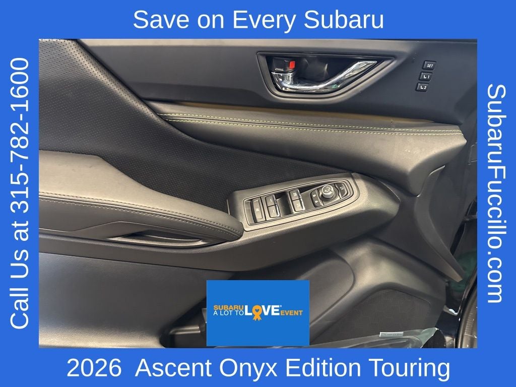 2026 Subaru ASCENT Onyx Edition Touring 7-Passenger